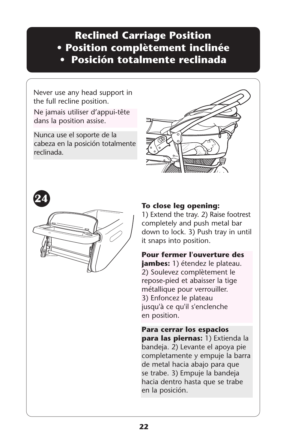 Graco ISPA108AB User Manual | Page 22 / 129