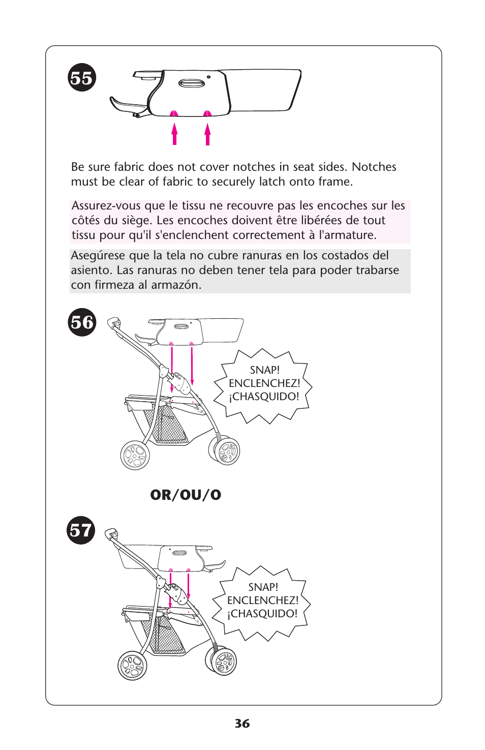 Graco ISPA108AB User Manual | Page 36 / 129