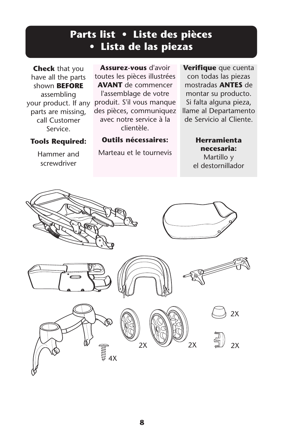 Graco ISPA108AB User Manual | Page 8 / 129