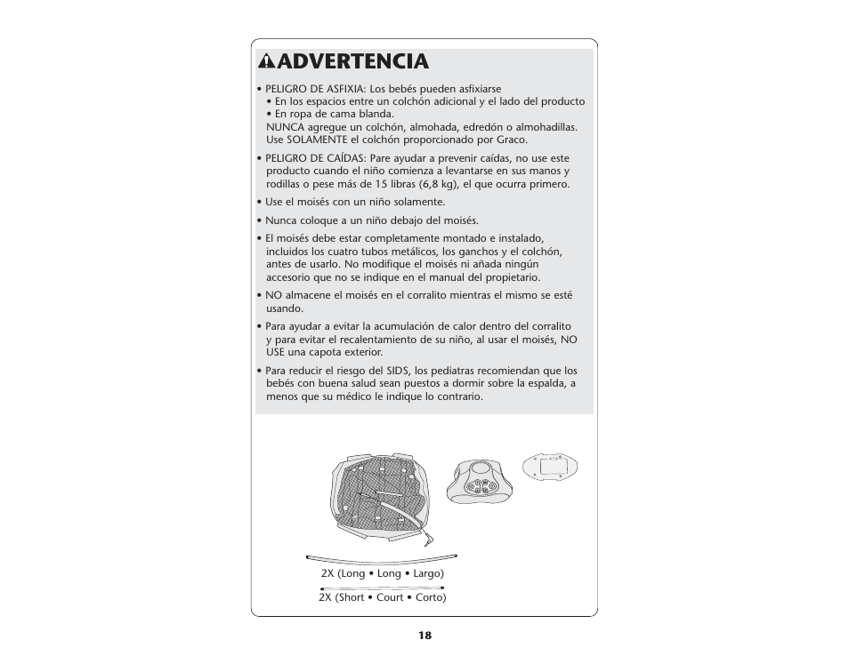 Advertencia | Graco ISPP056AB User Manual | Page 18 / 42