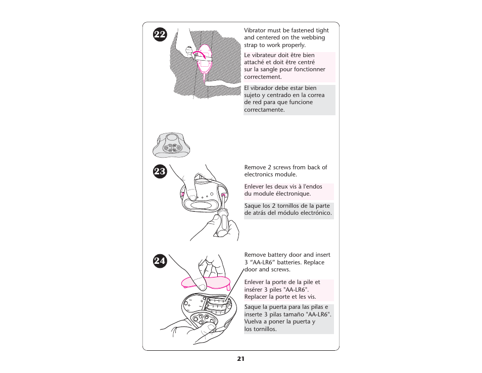 Graco ISPP056AB User Manual | Page 21 / 42