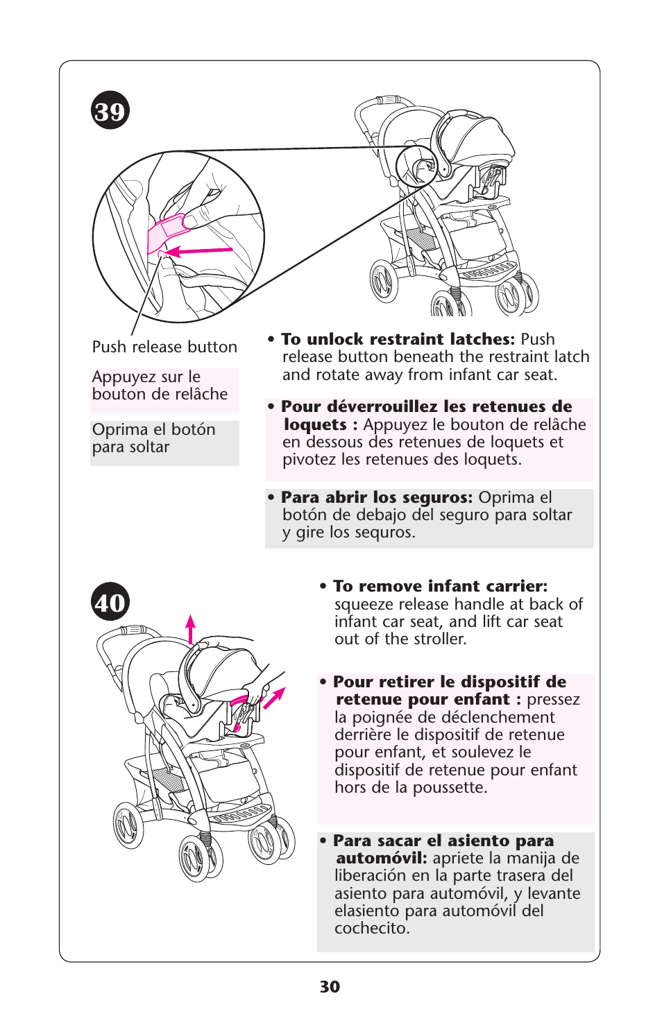 Graco 1762856 User Manual | Page 30 / 128