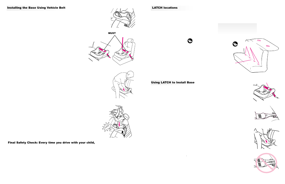 Graco Carseat User Manual | Page 2 / 8