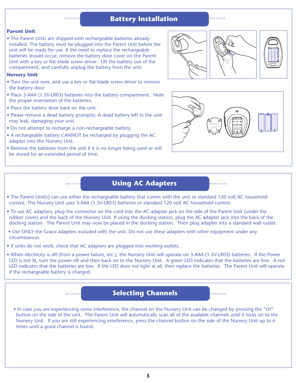 Graco 2795 User Manual | Page 3 / 12