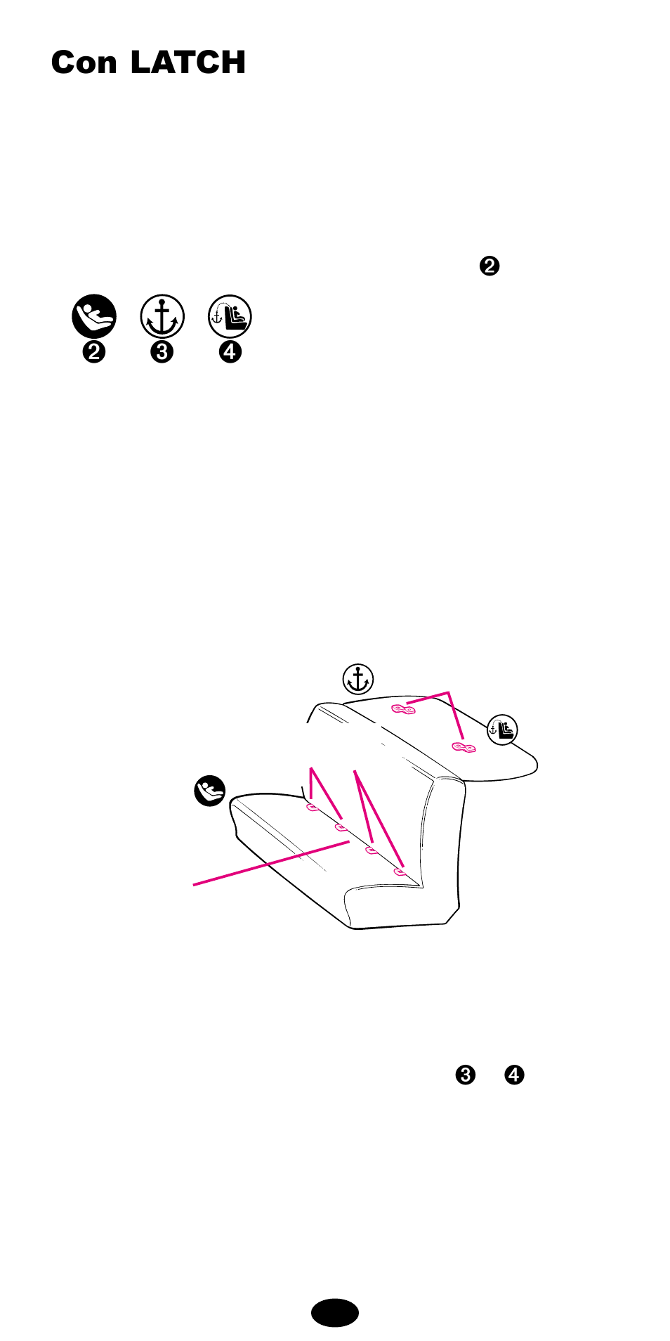 Con latch, Лм н | Graco 8486 User Manual | Page 54 / 74