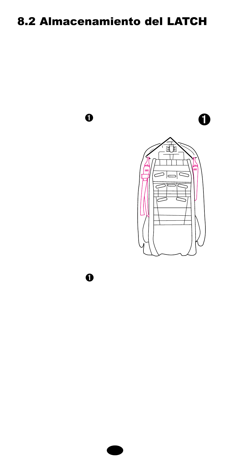 2 almacenamiento del latch | Graco 8486 User Manual | Page 69 / 74