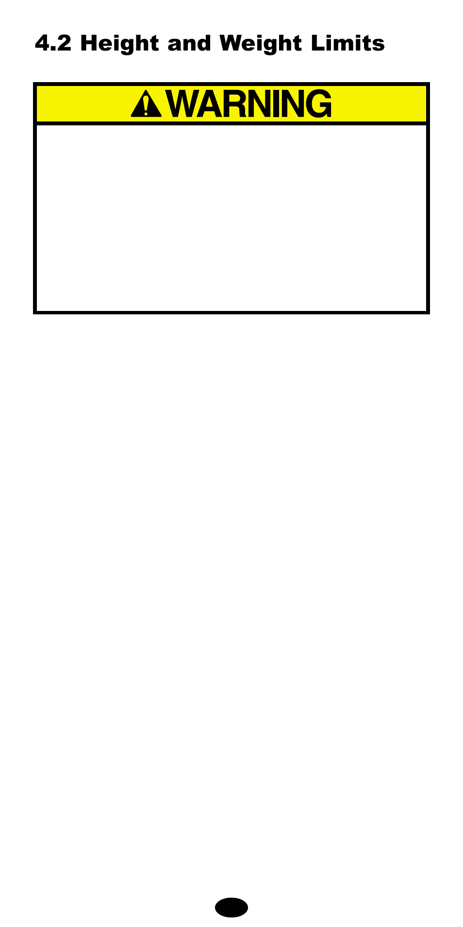 2 height and weight limits | Graco 8486 User Manual | Page 9 / 74