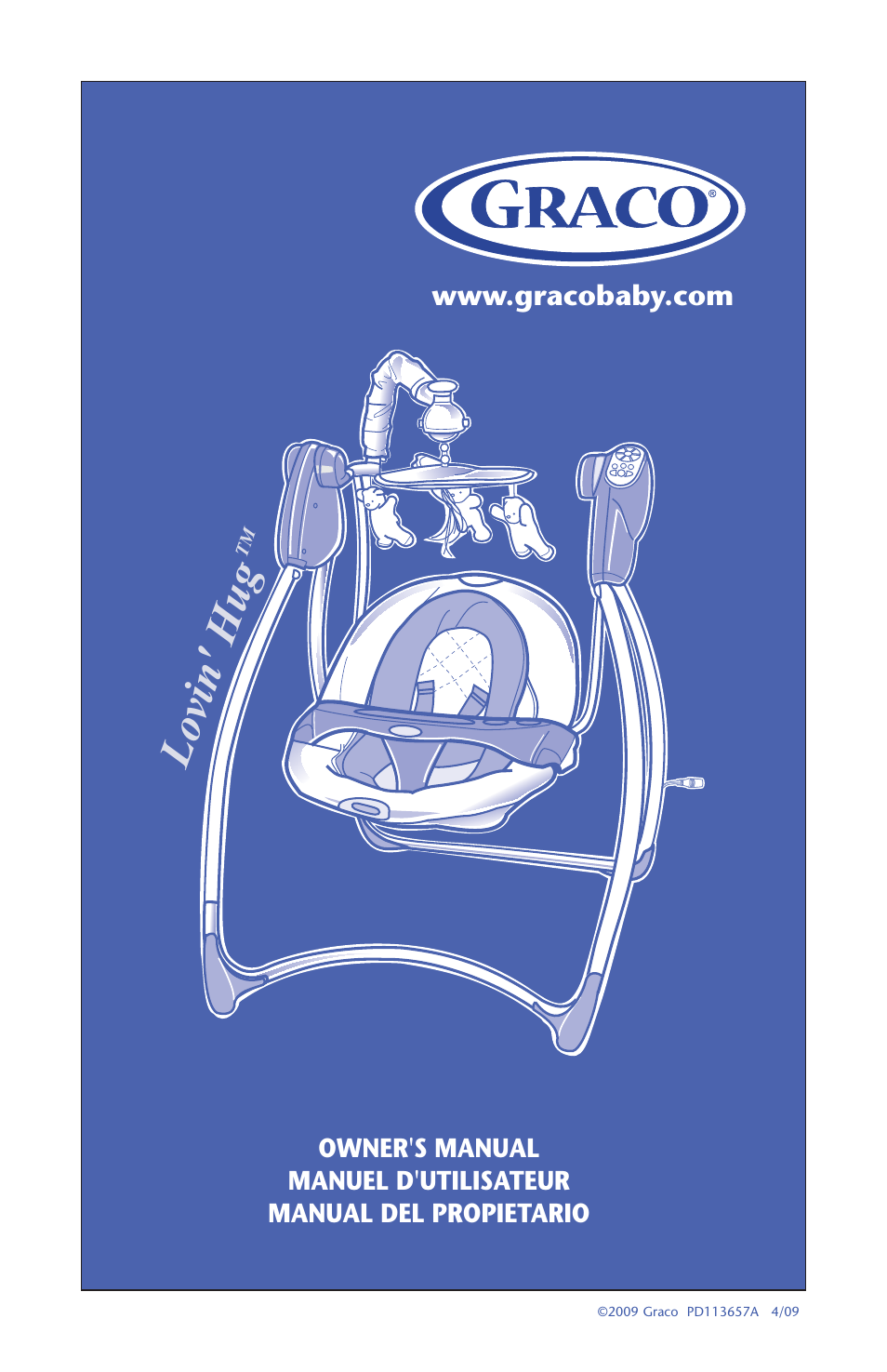 Graco Lovin' Hug 1757214 User Manual | 52 pages