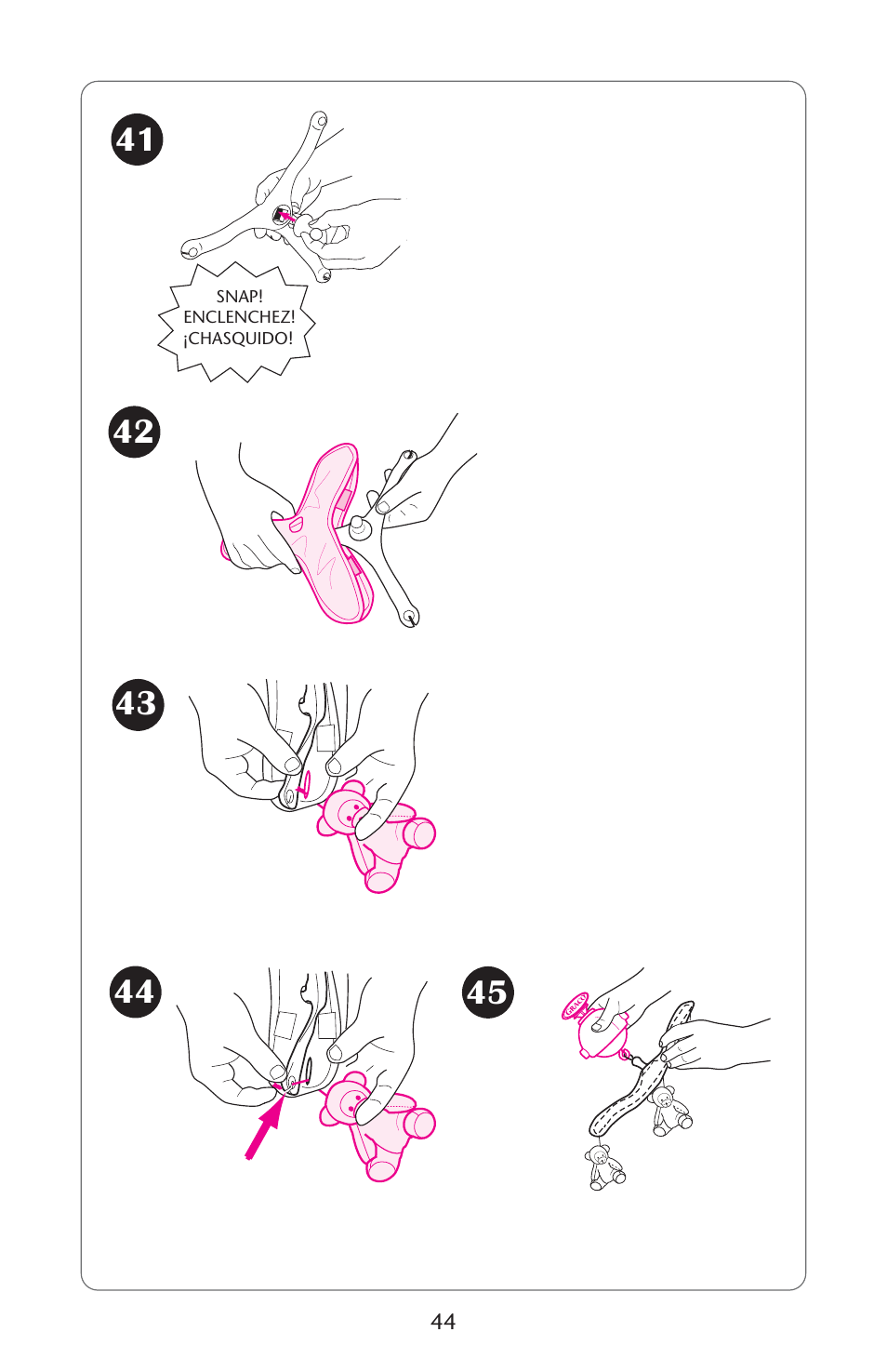 Graco Lovin' Hug 1757214 User Manual | Page 44 / 52