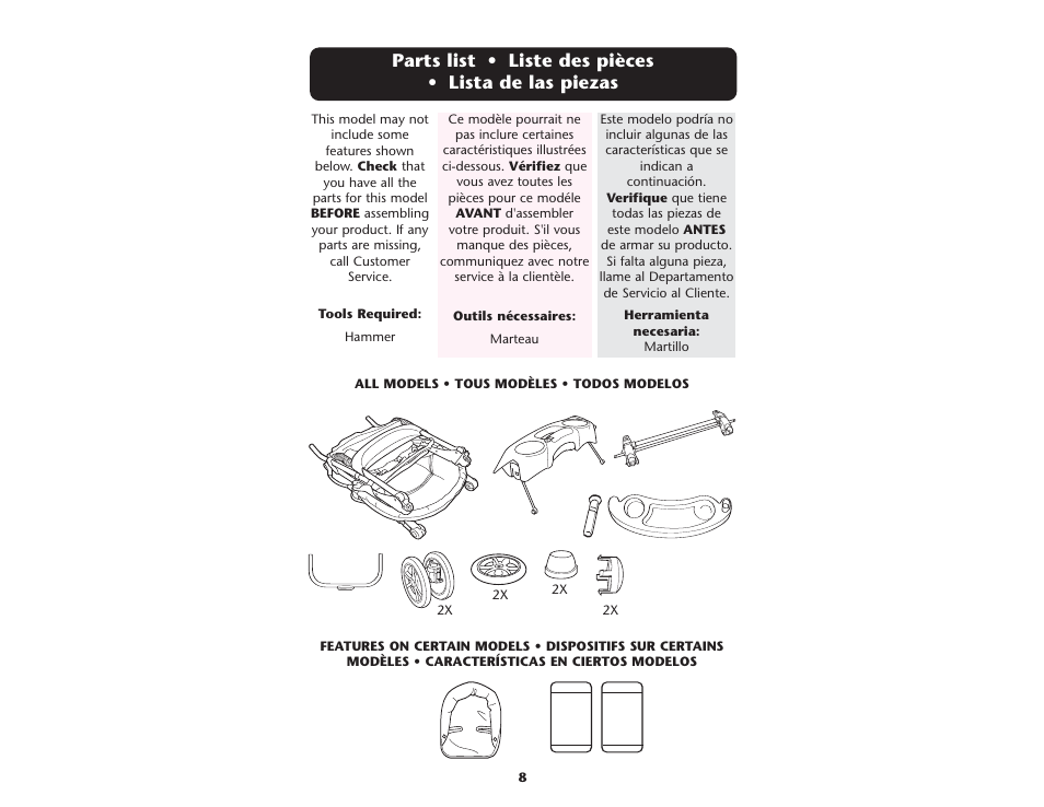 Graco ISPA083AD User Manual | Page 8 / 40