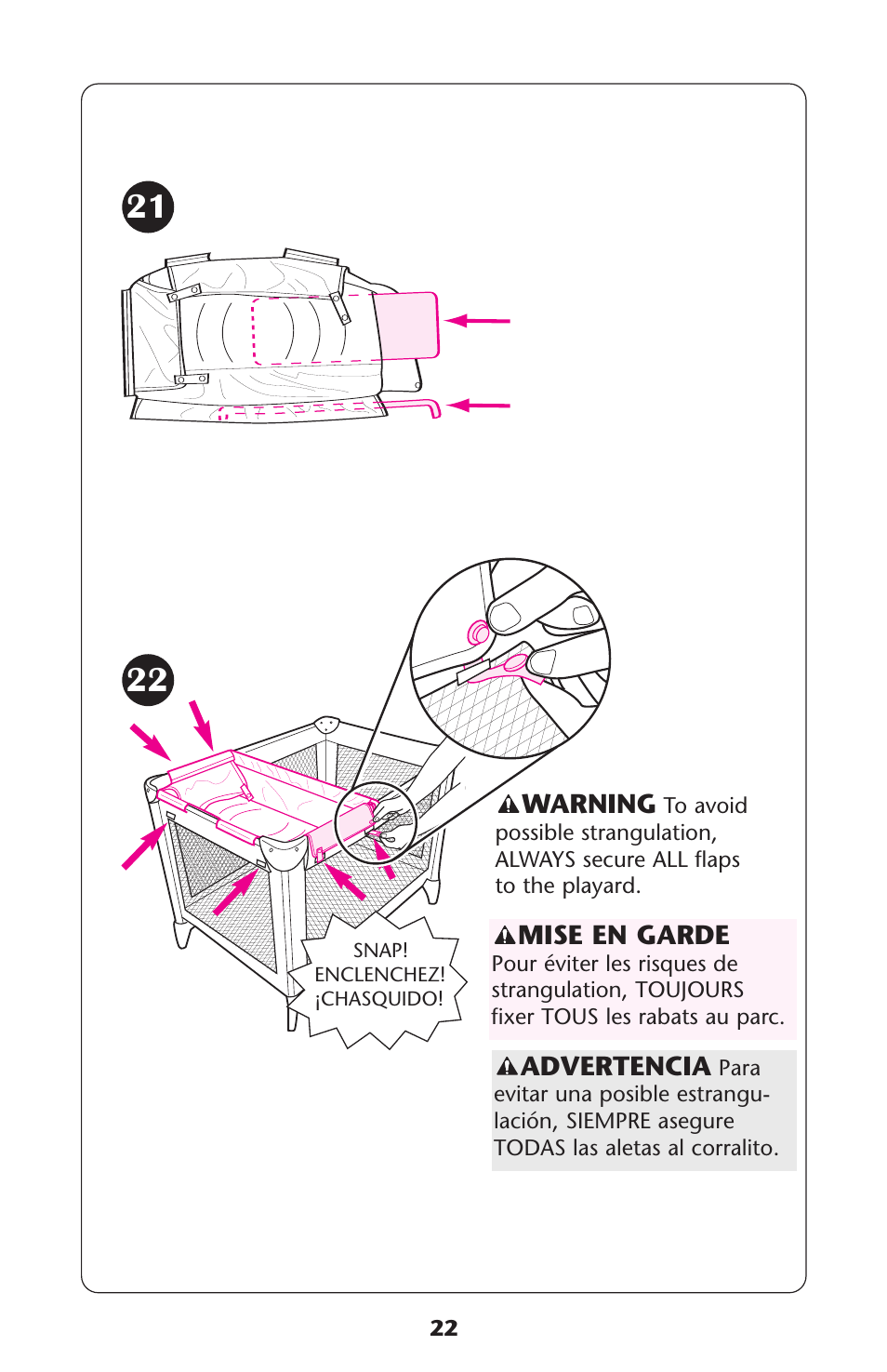 Graco ISPP072AB User Manual | Page 22 / 28