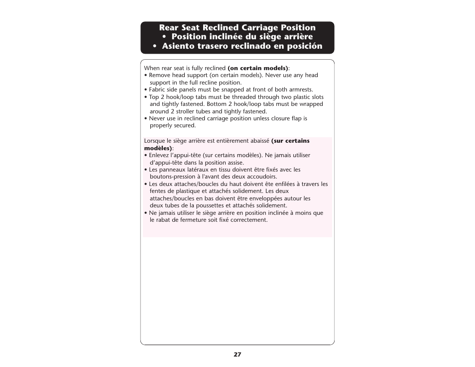 Graco ISPA067AE User Manual | Page 27 / 125