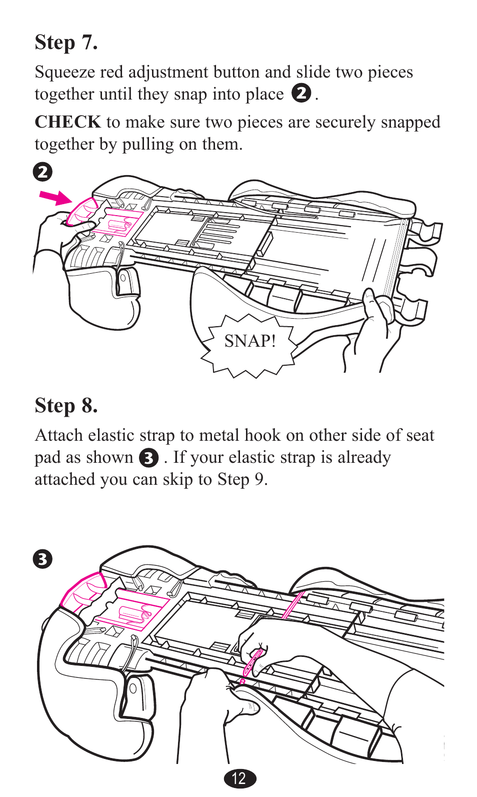 Step 7. step 8 | Graco PD141229A User Manual | Page 12 / 80