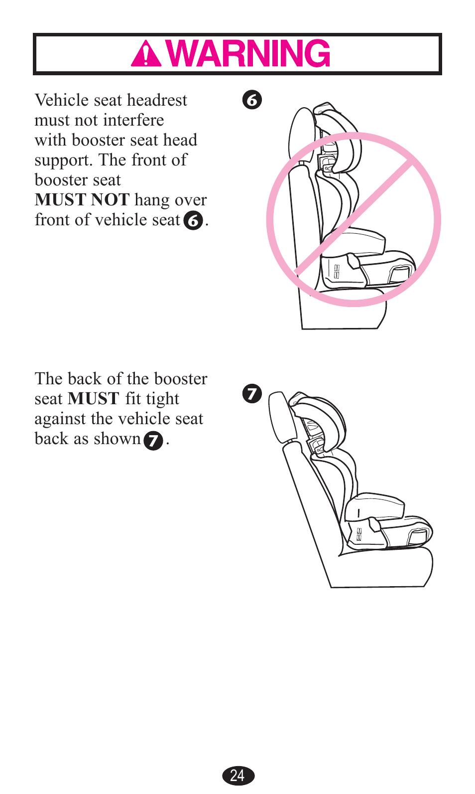 Awarning | Graco PD141229A User Manual | Page 24 / 80