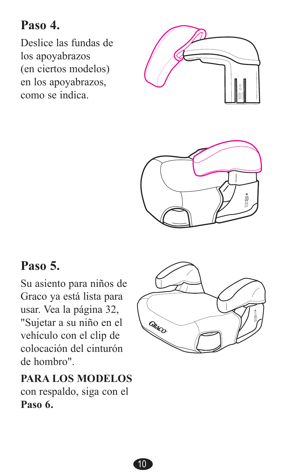 Paso 4. paso 5 | Graco PD141229A User Manual | Page 50 / 80