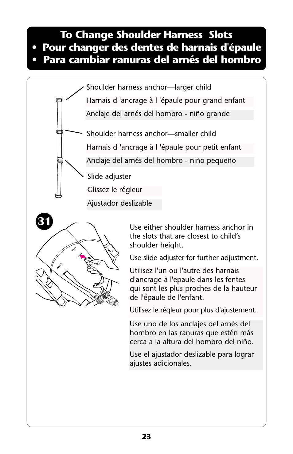 Graco ISPA118AA User Manual | Page 23 / 40
