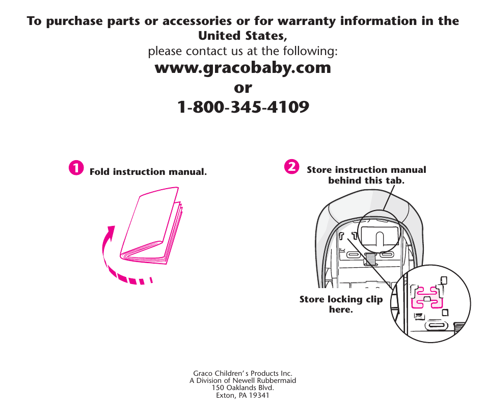 Graco ComfortSport ISPC123BA User Manual | Page 44 / 88