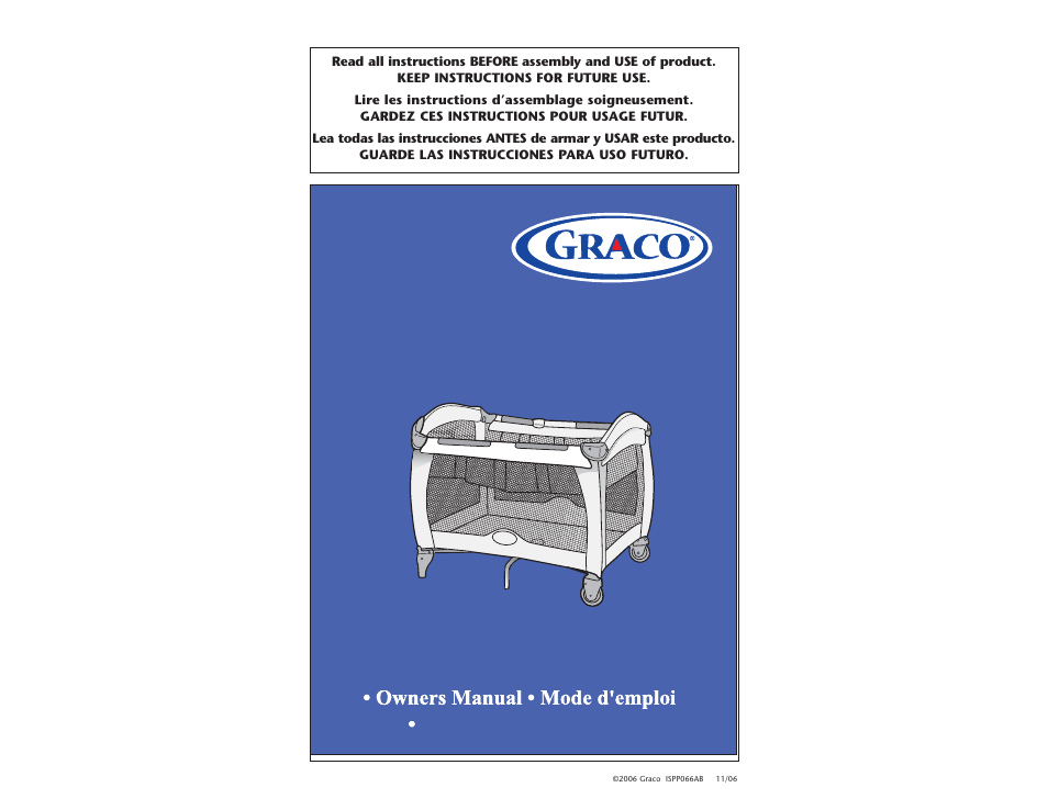Graco ISPP066AB User Manual | 40 pages