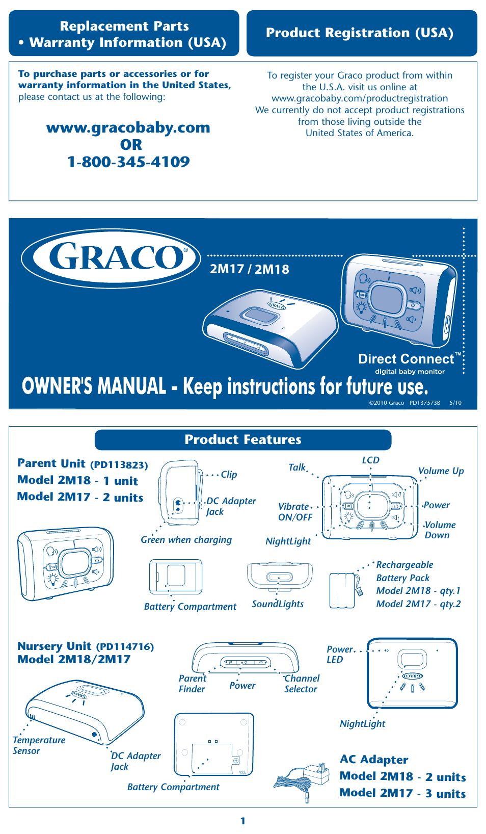 Graco 2M17 User Manual | 12 pages