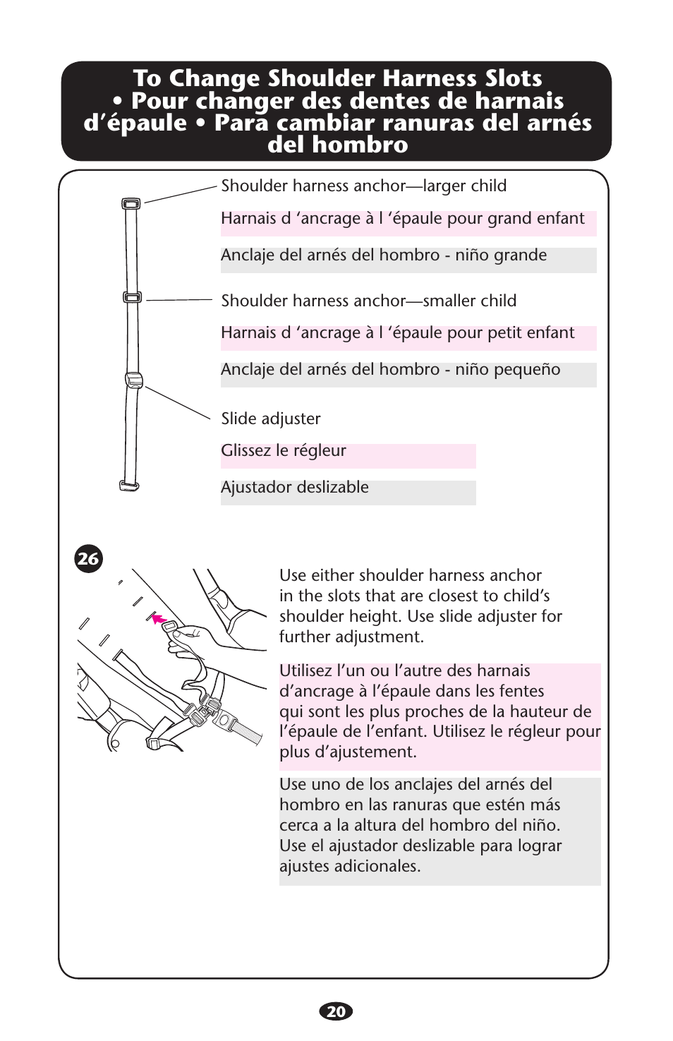 Graco Stylus 1759703 User Manual | Page 20 / 124