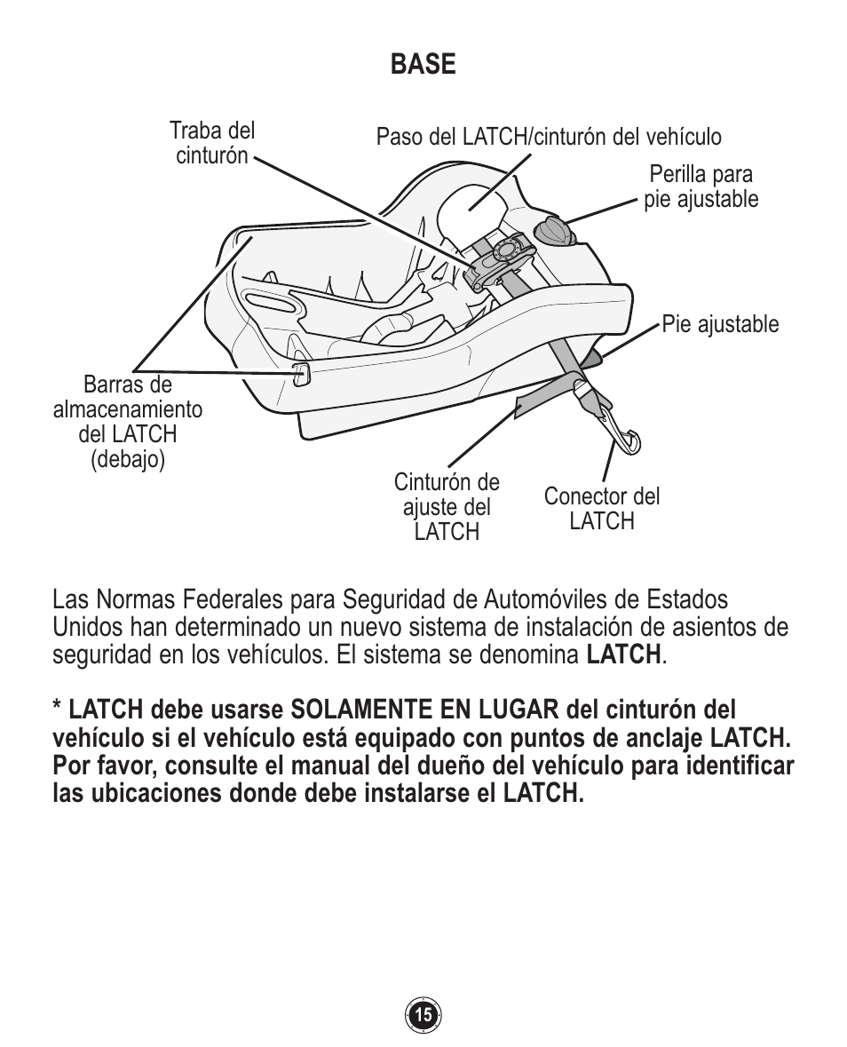 Base | Graco Stylus 1759703 User Manual | Page 95 / 124