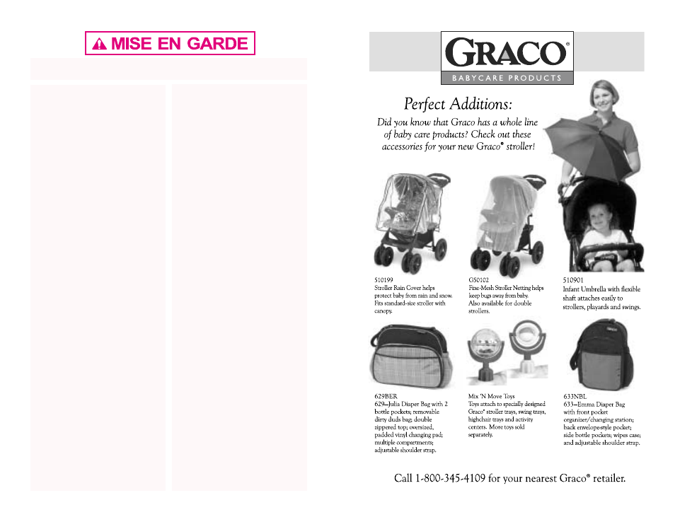 Graco 7936 User Manual | Page 33 / 36