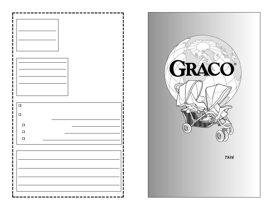 Graco 7936 User Manual | Page 36 / 36