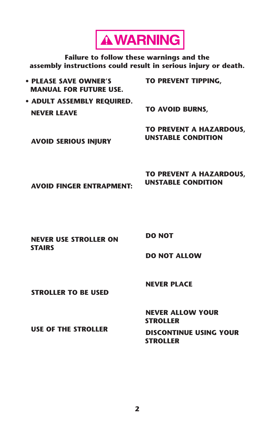 Graco AlanoTM User Manual | Page 2 / 112