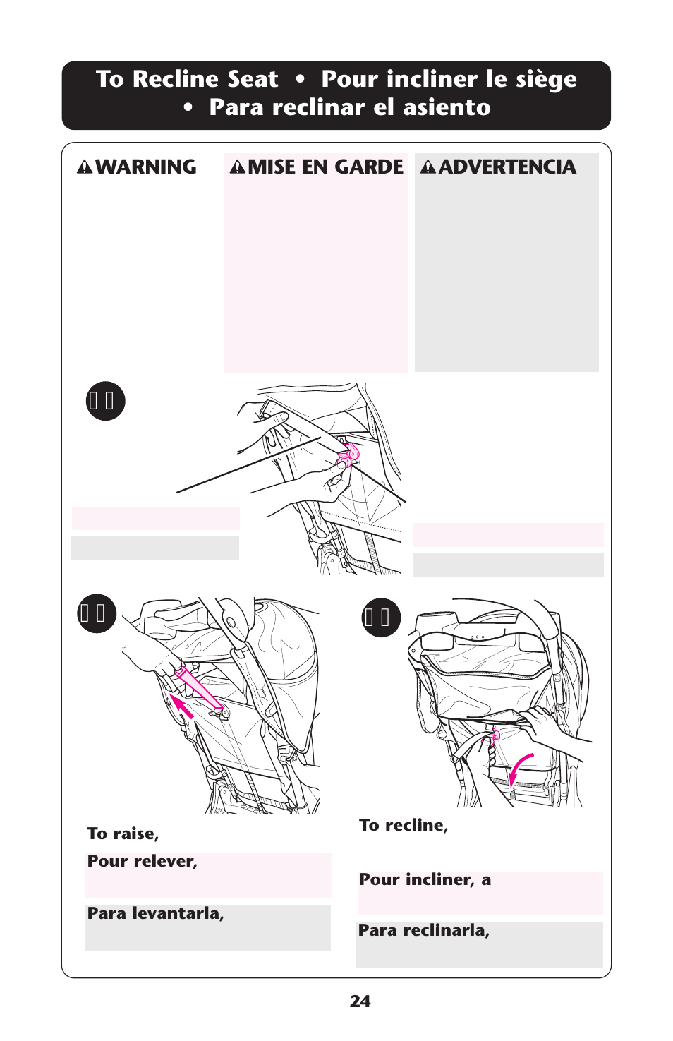 Graco AlanoTM User Manual | Page 24 / 112