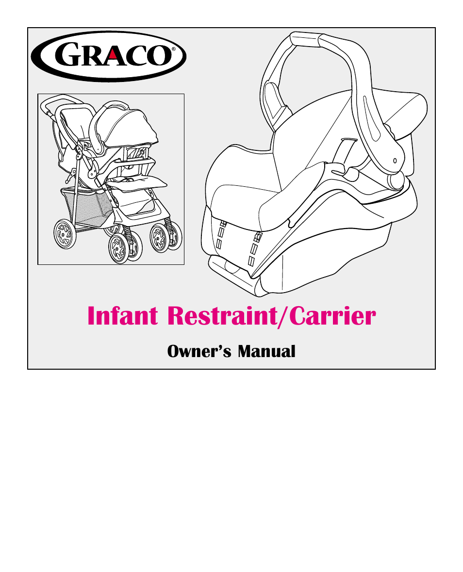 Infant restraint/carrier, Ispc021bc | Graco ISPA060AA User Manual | Page 37 / 128