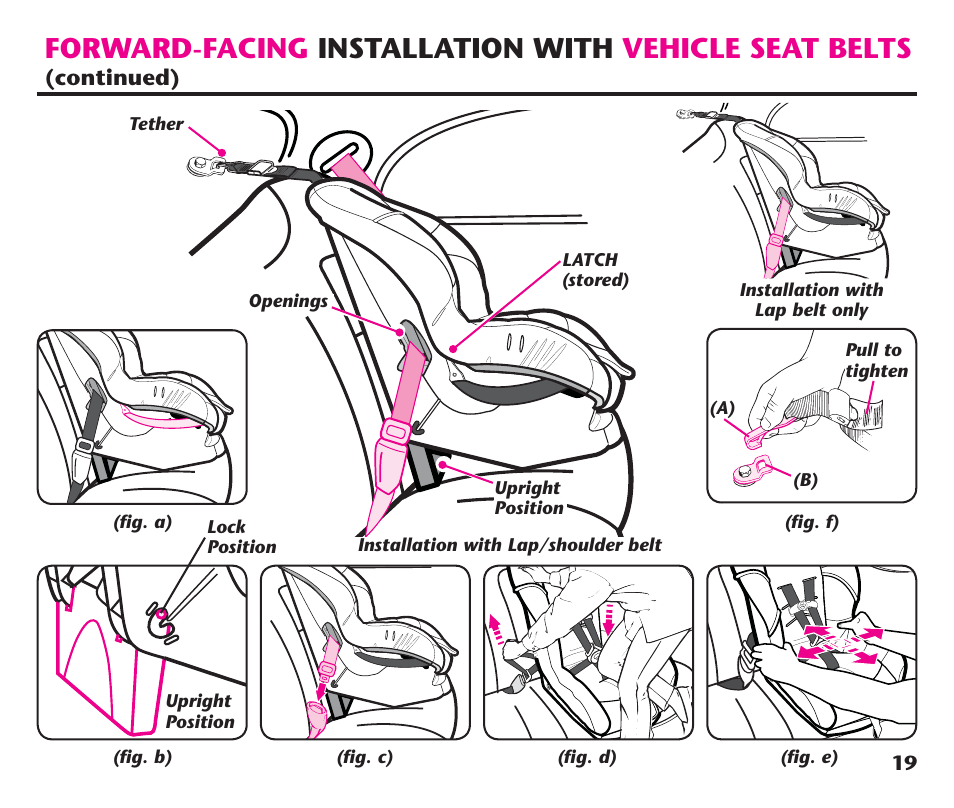 Graco ComfortSport PD106974A User Manual | Page 19 / 96