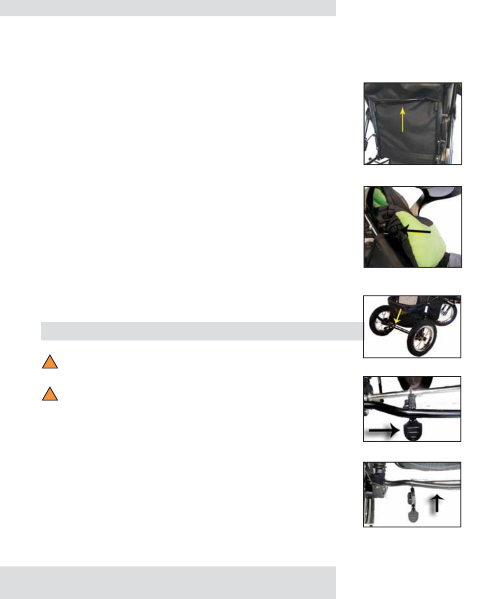 How to properly use the urban advantage stroller | Graco UA105 User Manual | Page 9 / 21