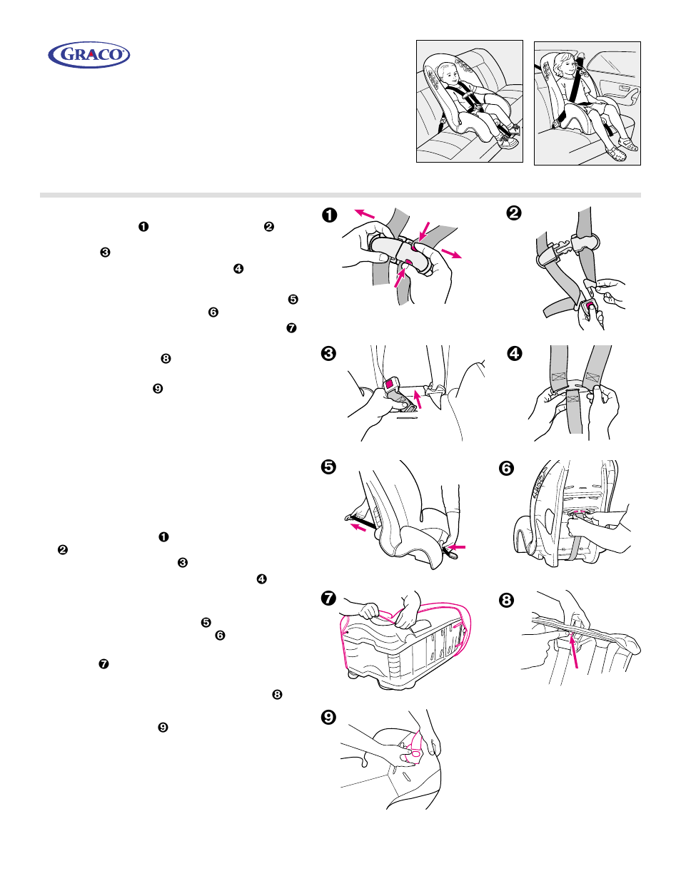 Graco 8489 User Manual | 2 pages