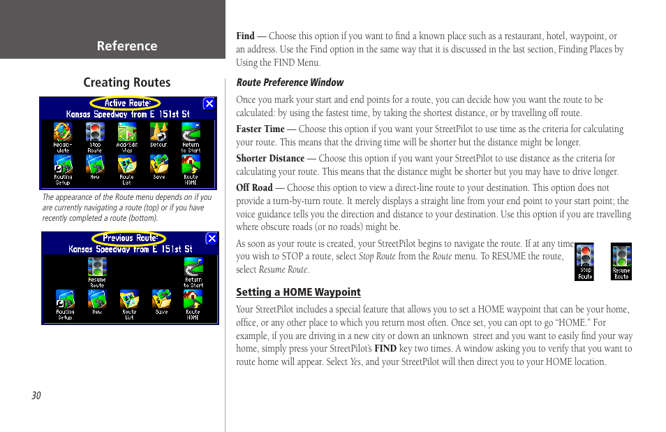 Setting a home waypoint | Garmin StreetPilot 2650 User Manual | Page 40 / 95