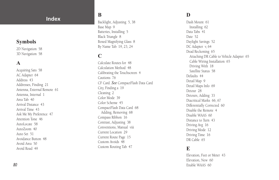 Garmin StreetPilot 2650 User Manual | Page 90 / 95