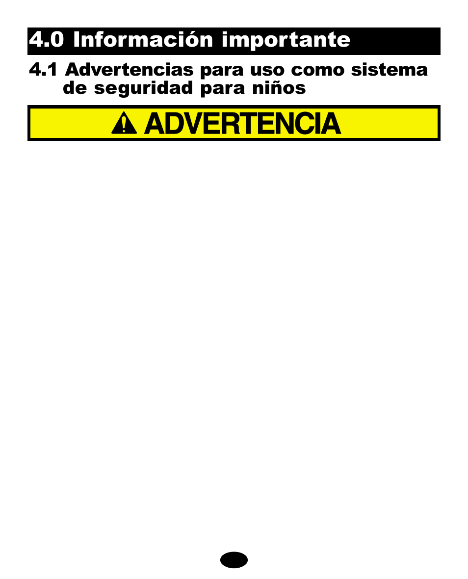 0 información importante | Graco 7586 User Manual | Page 86 / 116