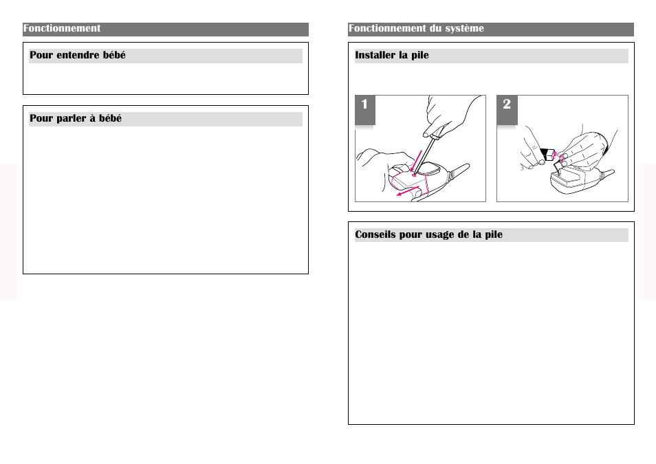 Graco Nursery Monitor User Manual | Page 16 / 27