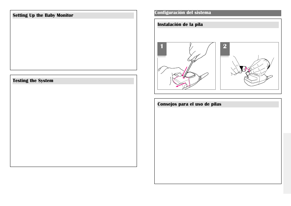 Graco Nursery Monitor User Manual | Page 8 / 27