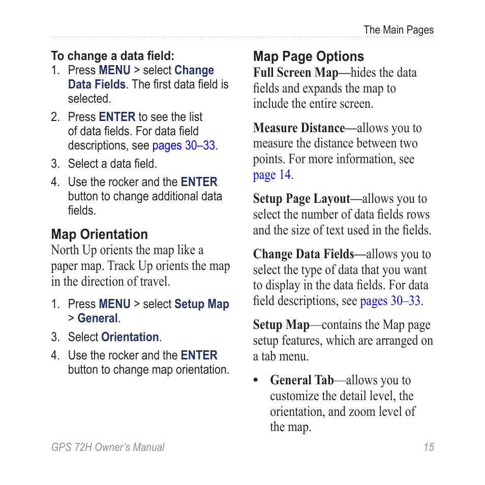 Garmin GPS 72H User Manual | Page 21 / 56