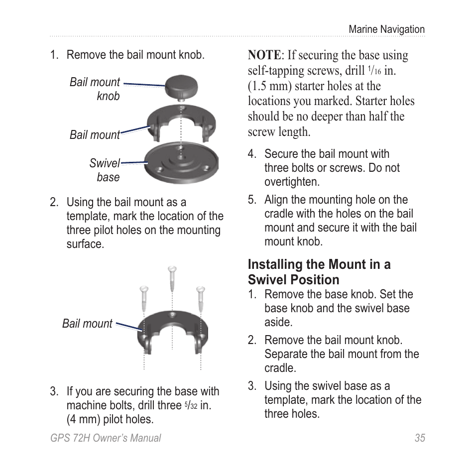 Garmin GPS 72H User Manual | Page 41 / 56
