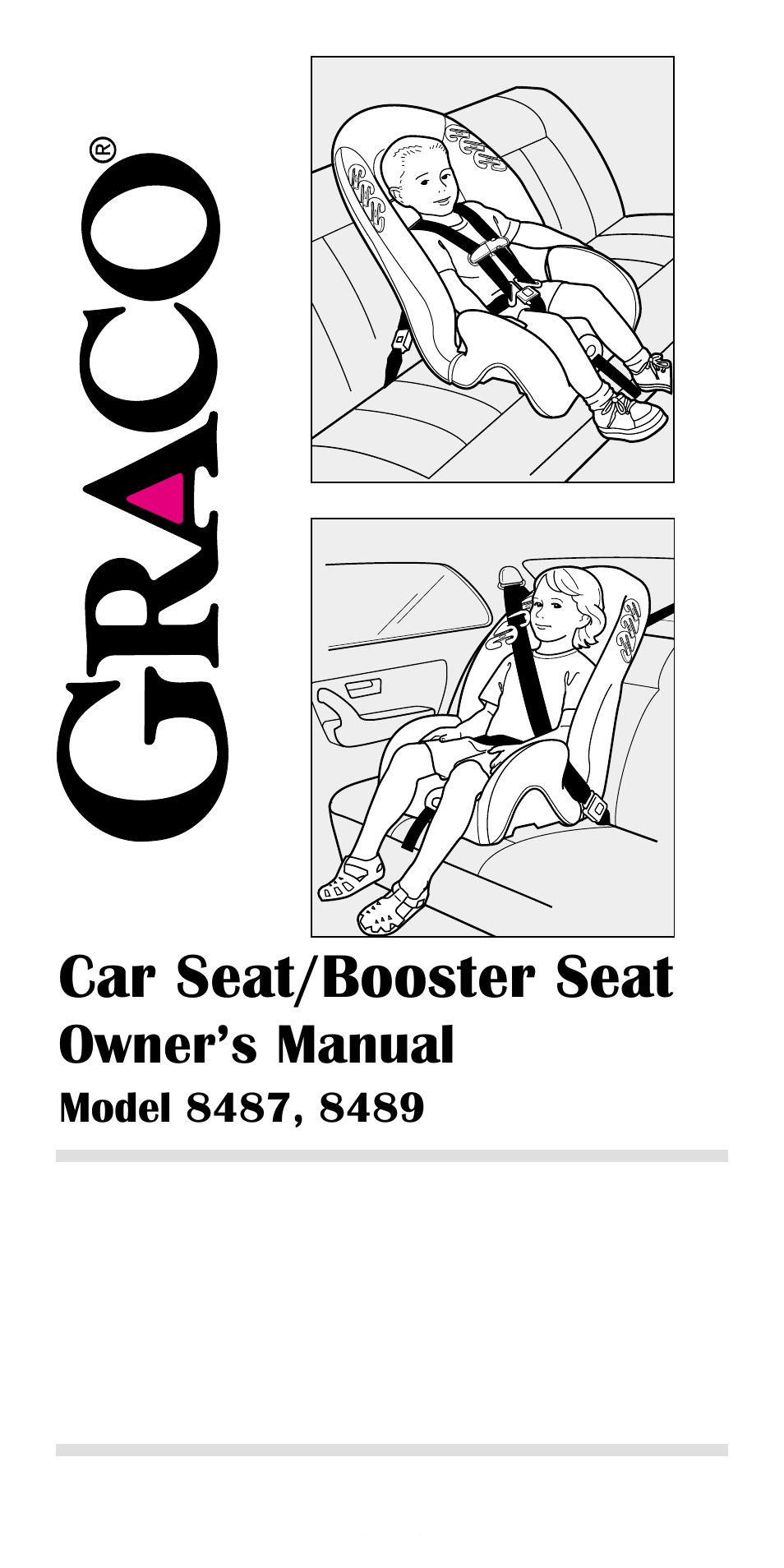 Graco 8487 User Manual | 83 pages