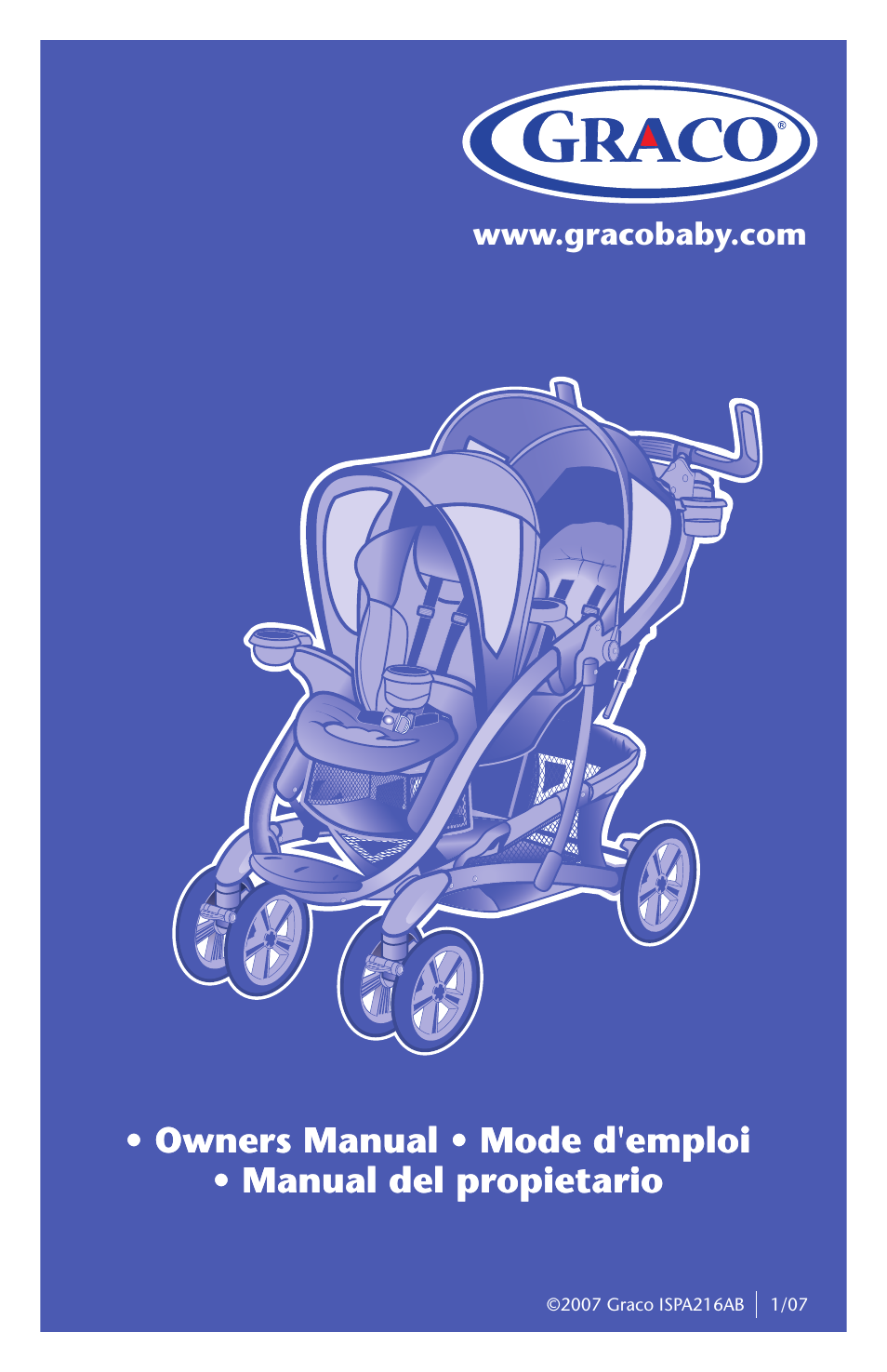 Graco ISPA216AB User Manual | 40 pages