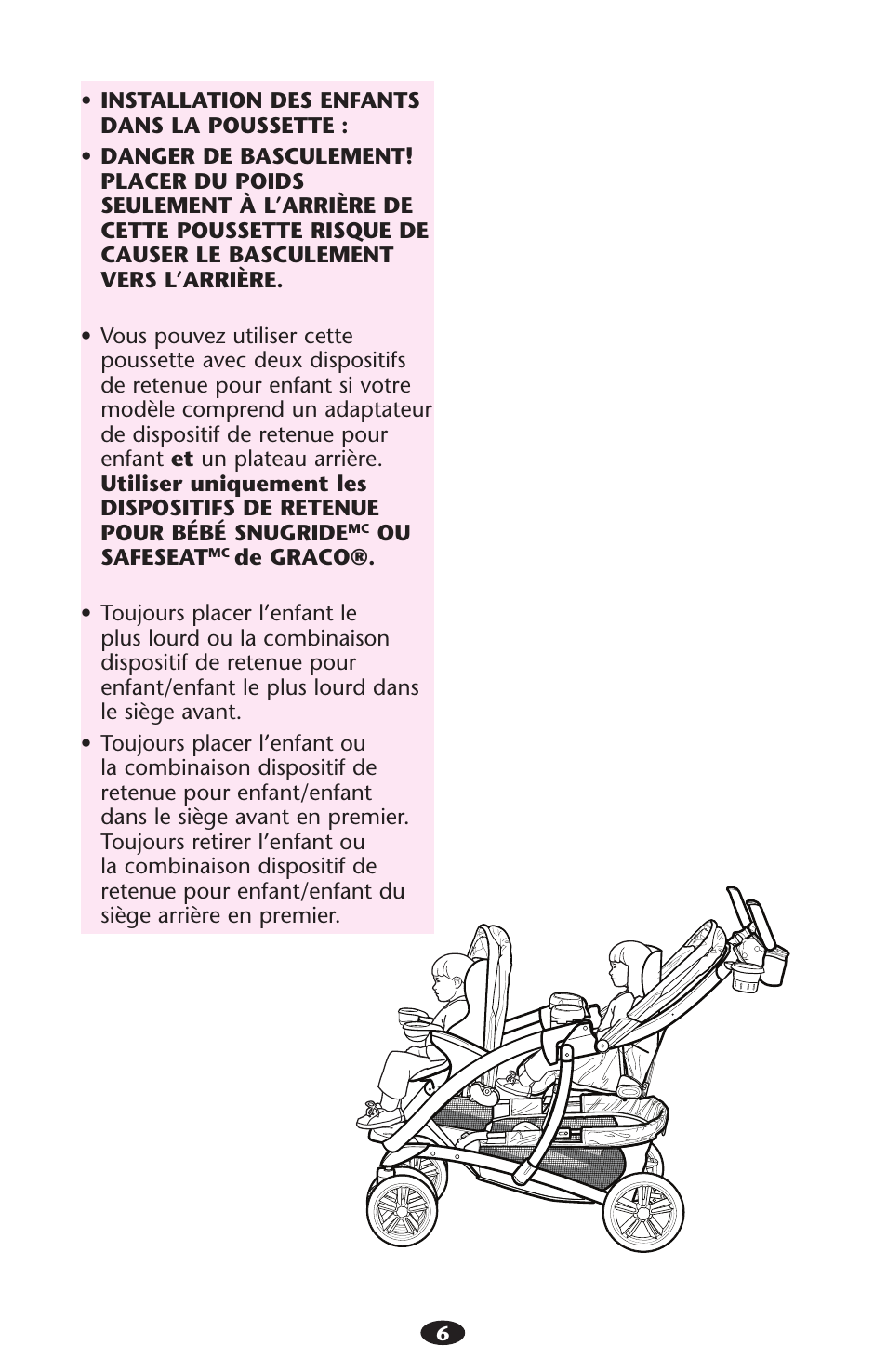 Graco ISPA216AB User Manual | Page 6 / 40