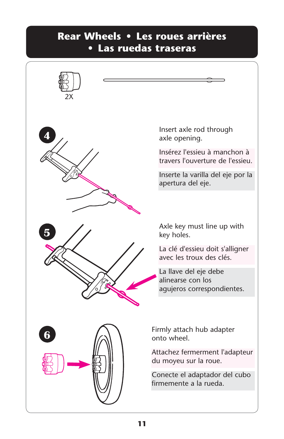 2ear s | Graco Quattro Tour Sport 1752033 User Manual | Page 11 / 136