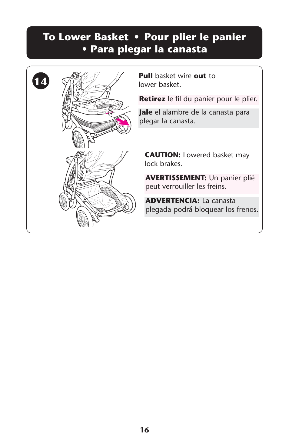 4o s | Graco Quattro Tour Sport 1752033 User Manual | Page 16 / 136