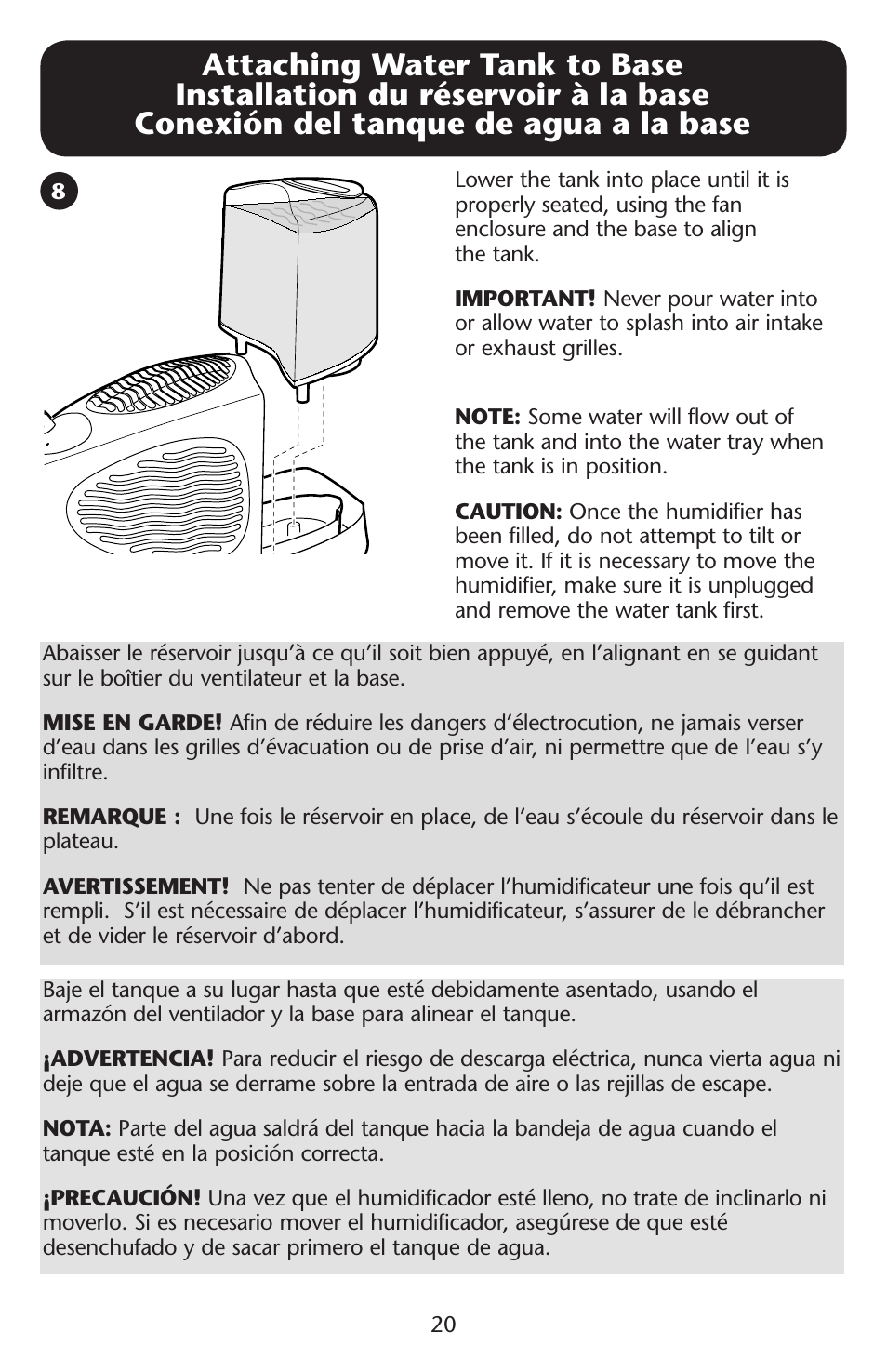 Graco ISPD023AB User Manual | Page 20 / 40