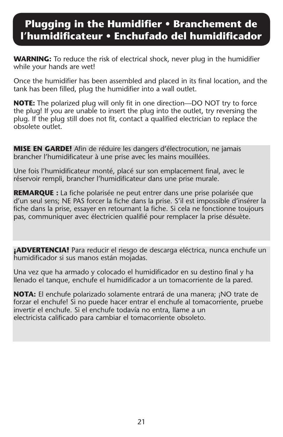 Graco ISPD023AB User Manual | Page 21 / 40