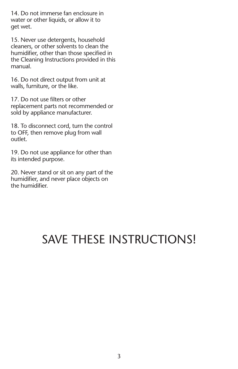 Save these instructions | Graco ISPD023AB User Manual | Page 3 / 40
