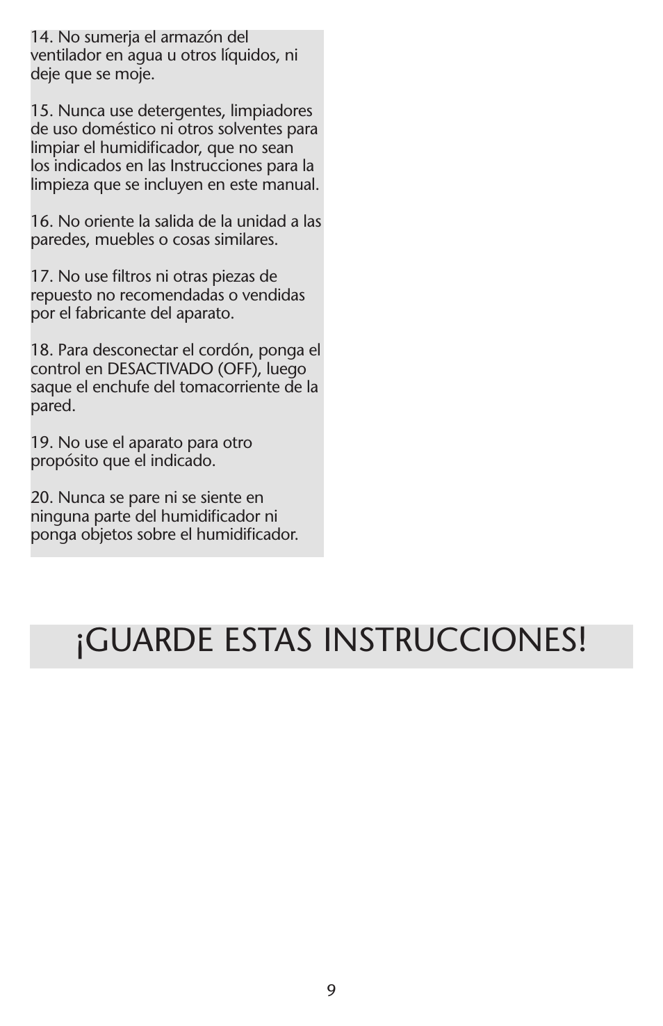 Guarde estas instrucciones | Graco ISPD023AB User Manual | Page 9 / 40