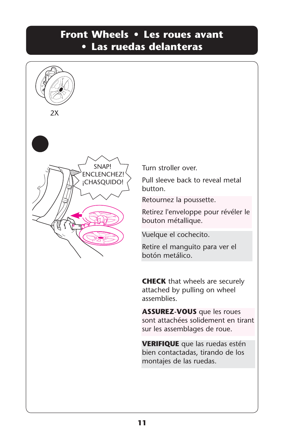 Ront s | Graco 1763285 User Manual | Page 11 / 32